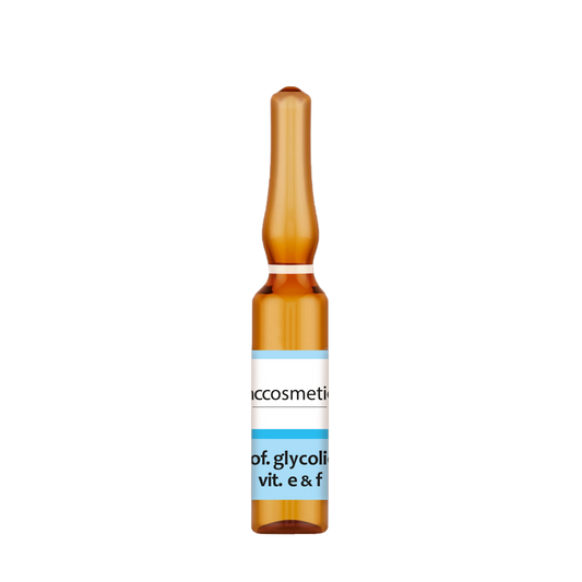 glycolic acid + vit e & f